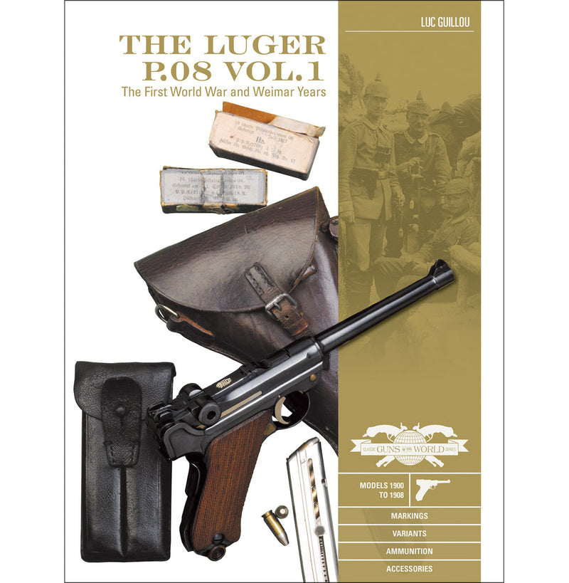 Schiffer Books 356575 Classic Gun: Luger P.08 Vol. 1