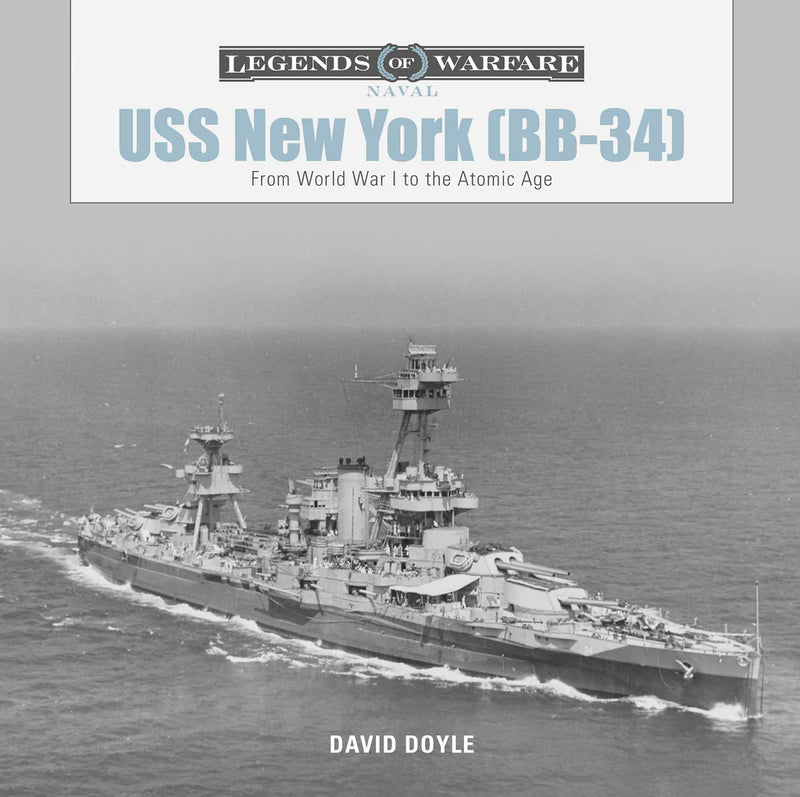 Schiffer Books 358241 Legends: USS New York BB-34