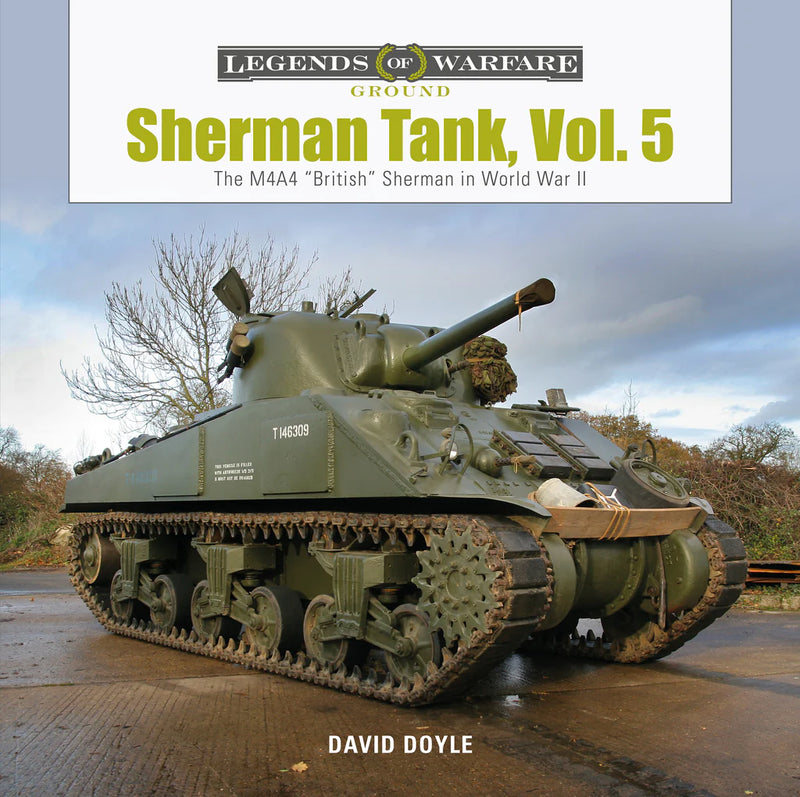 Schiffer Books 361647 Legends: Sherman Tank, Vol. 5
