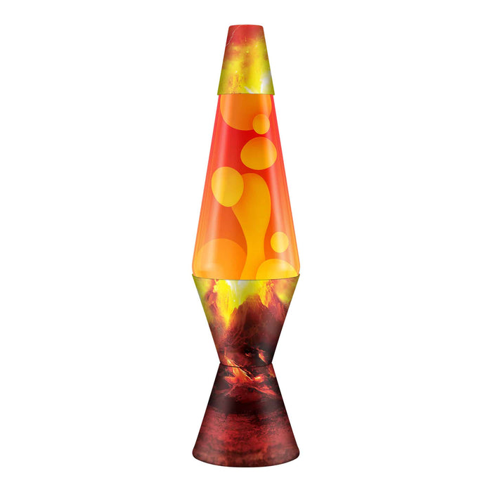 Schylling 14.5" LAVA® Lamp (Erupting Crater Yellow/Red)