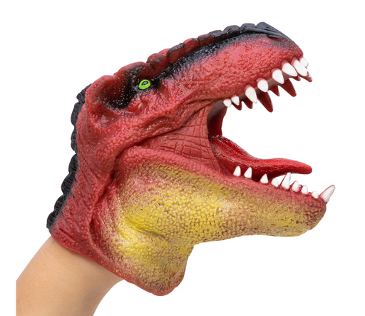 Schylling Dinosaur Hand Puppet (1 Chosen at Random)