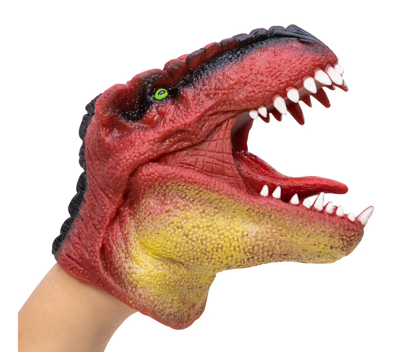 Schylling Dinosaur Hand Puppet (1 Chosen at Random)