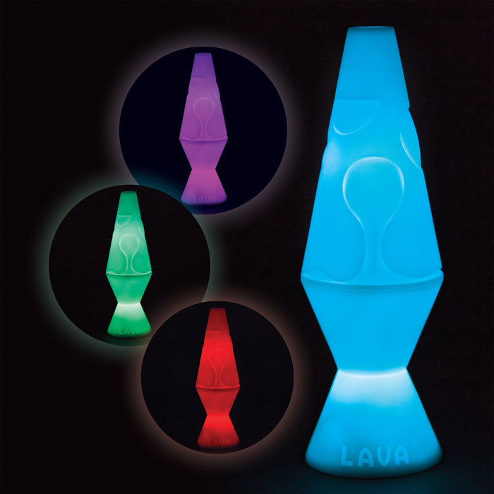 Schylling Color Phasing LED LAVA® Lamp