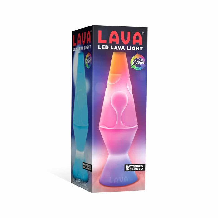 Schylling Color Phasing LED LAVA® Lamp
