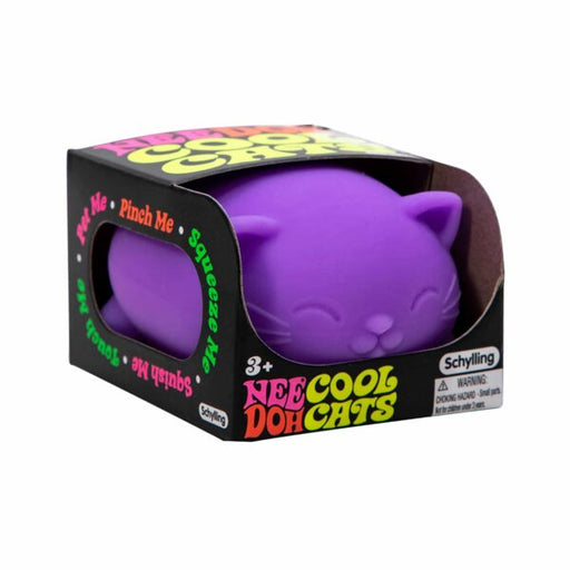 Schylling NeeDoh® Cool Cats Sensory Toy (Color Chosen at Random)