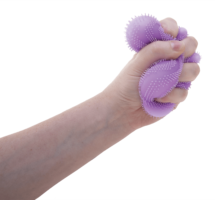 Schylling NeeDoh® Fuzz Ball Flower Power Sensory Toy (Color Chosen at Random)