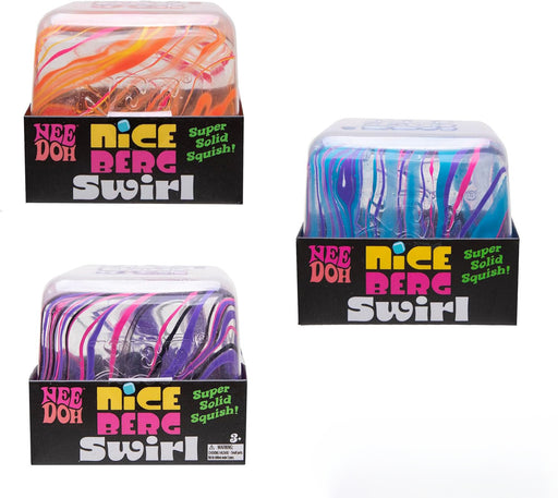 Schylling NeeDoh® Nice Berg Swirl Sensory Toy (Color Chosen at Random)