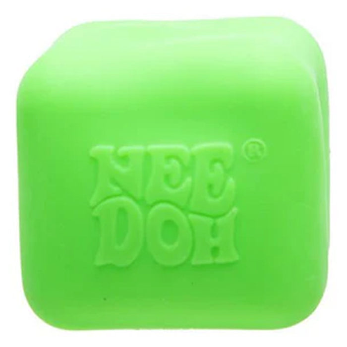 Schylling NeeDoh® Nice Cube Glow Sensory Toy (Color Chosen at Random)