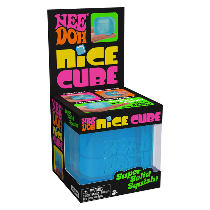 Schylling NeeDoh® NICE CUBE Sensory Toy (Color Chosen at Random)