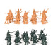 Schylling Retro Miniature Soldiers with Two Armies (60 Pieces)