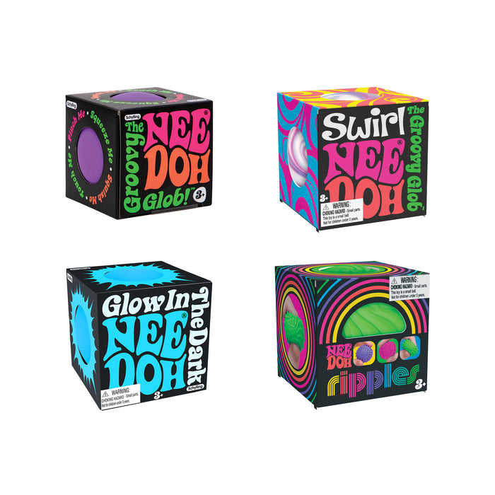 Schylling Teenie NeeDoh® Singles Sensory Toy (Color Chosen at Random)