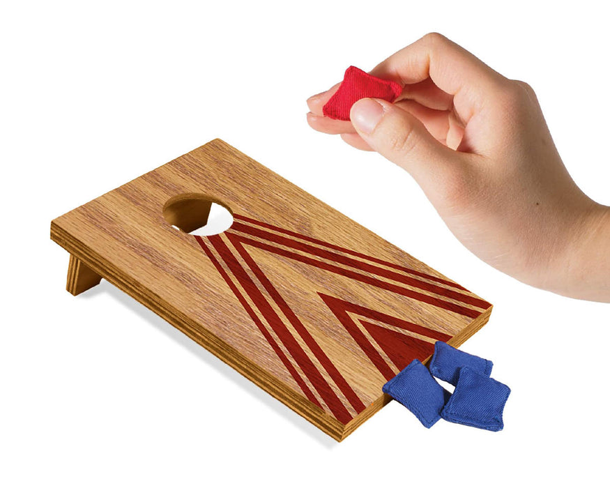 Schylling Wooden Table Top Corn Hole Game