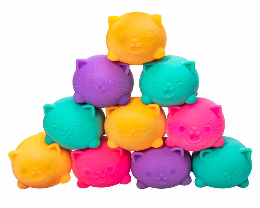Schylling Teenie NeeDoh® Cool Cats Sensory Toy (3 Pack)