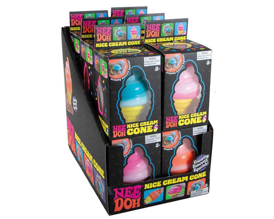 Schylling NeeDoh® Nice Cream Cone Sensory Toy (Color Chosen at Random)