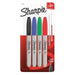 Sharpie Fine Black/Red/Blue/Green Sharpie Markers (4 Pack)