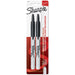 Sharpie Retractable Fine Black Sharpie Markers (2 Pack)