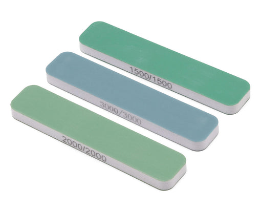 Shesto Limited AB1600 Modelcraft Collection 90x19x6mm Super-Fine FlexiSander Sanding Sticks - 1500/2000/3000 Grit (3 Pack)