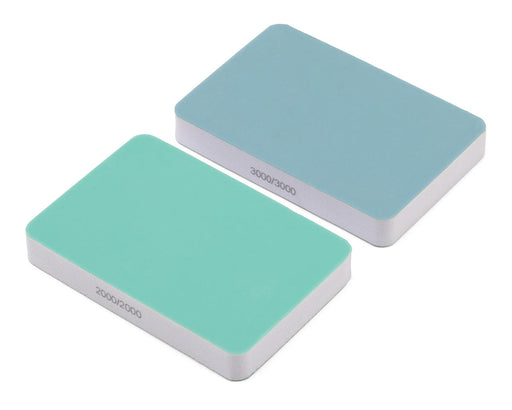 Shesto Limited AB1700 Modelcraft Collection 90x60x12mm Super-Fine Sanding Blocks - 2000/3000 Grit (2 Pack)