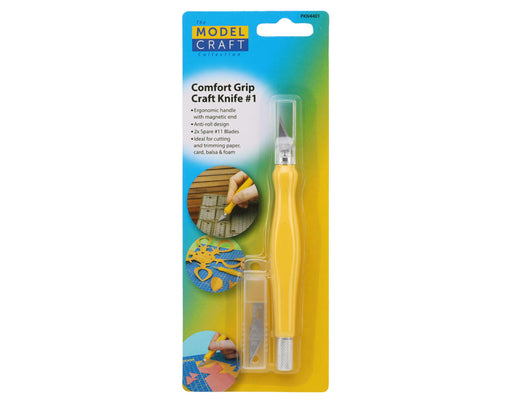 Shesto Limited KN4401 Modelcraft Collection Soft Grip Hobby Knife