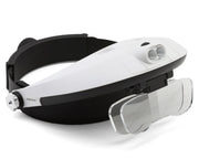 Shesto Limited LC1766 Lightcraft Pro LED Headband Magnifier Set