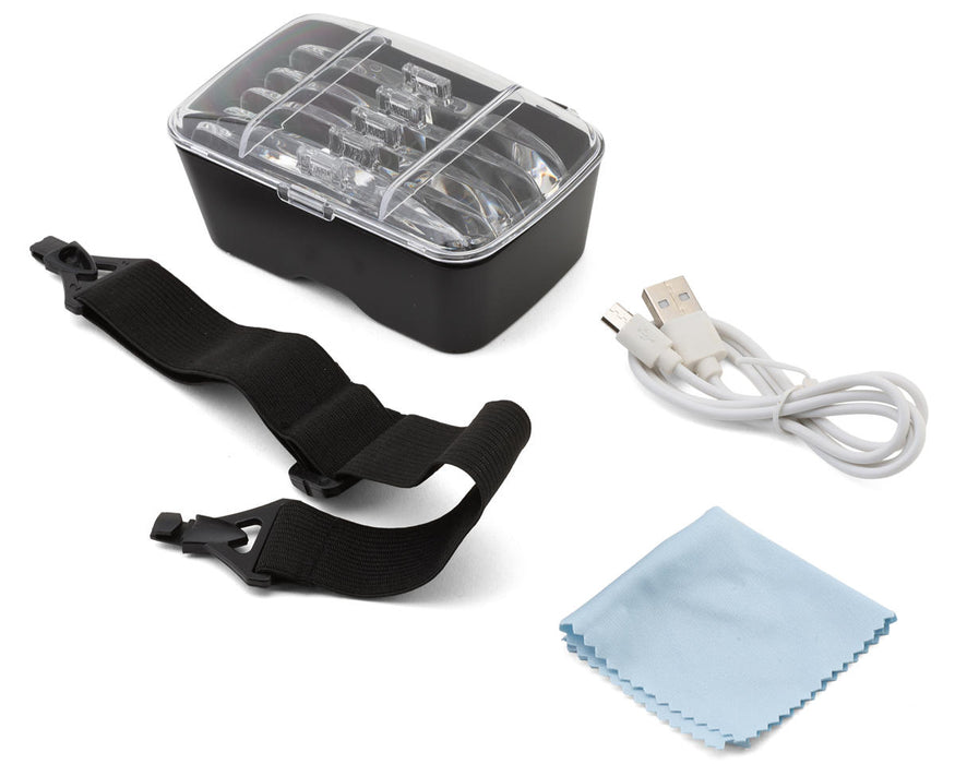 Shesto Limited LC1780USB Lightcraft LED Magnifier Spectacles & Headband Set
