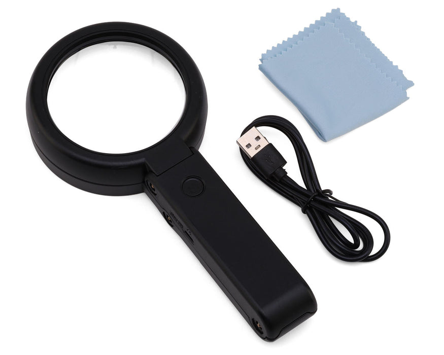 Shesto Limited LC1950 Lightcraft 5x Foldable LED Magnifier (11x Auxiliary)