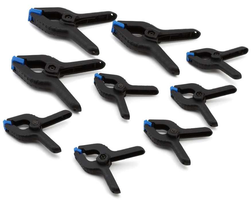 Shesto Limited PCL3000 Model Craft (2"/3") Nylon Grip Spring-Loaded Clamps Set
