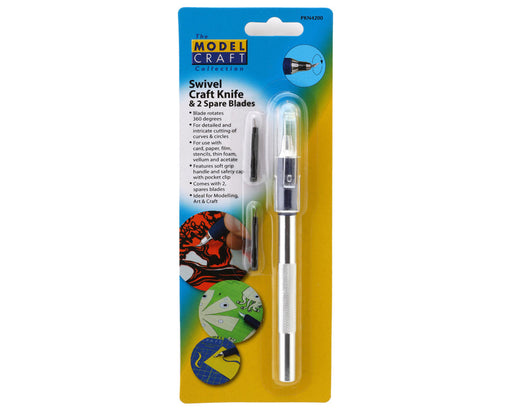 Shesto Limited PKN4200 Model Craft Soft Grip Swivel Hobby Knife Set