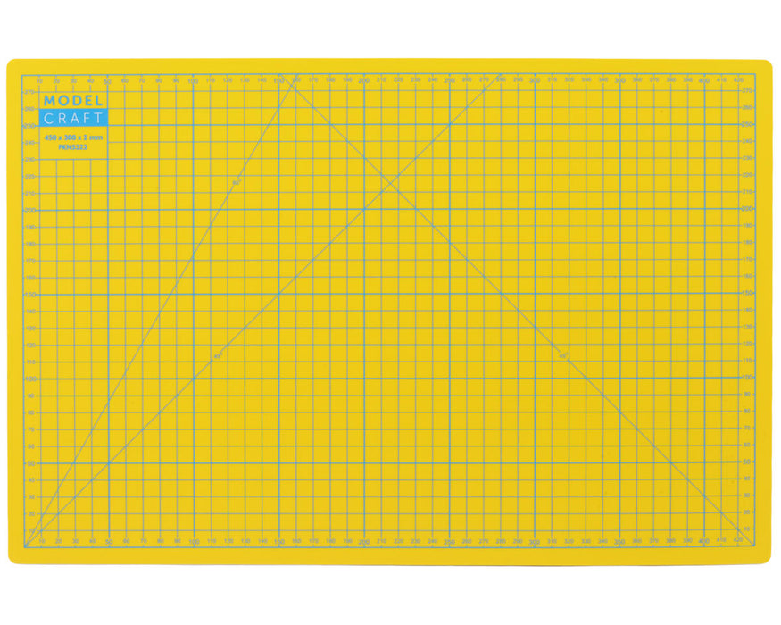Shesto Limited PKN5323 Model Craft Yellow A3 (17.72x11.81") Self-Healing Cutting Mat