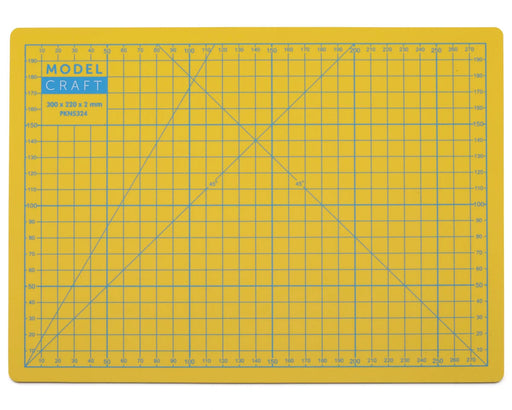 Shesto Limited PKN5324 Model Craft Yellow A4 (11.81x8.66") Self-Healing Cutting Mat