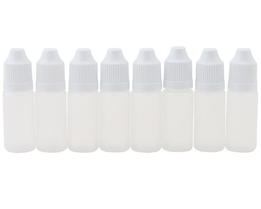 Shesto Limited POL1010/8 Model Craft 10ml Dropper Bottles (8 Pack)