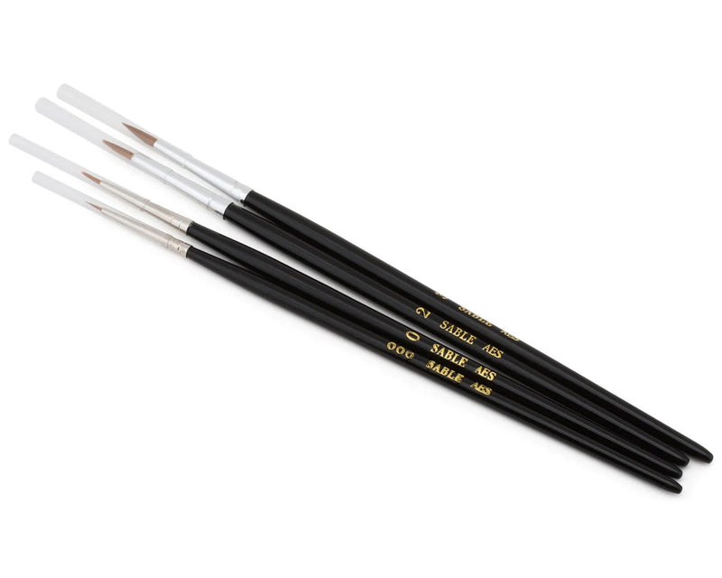 Shesto Limited PPB2200/S Model Craft Fine Quality Pure Sable Brush Set (000/0/2/3)