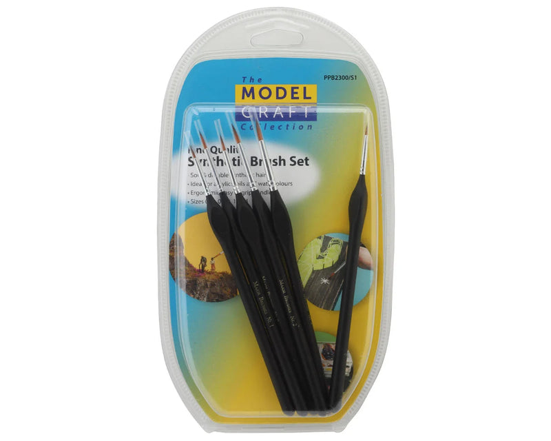 Shesto Limited PPB2300/S1 Model Craft Fine Quality Synthetic Brush Set