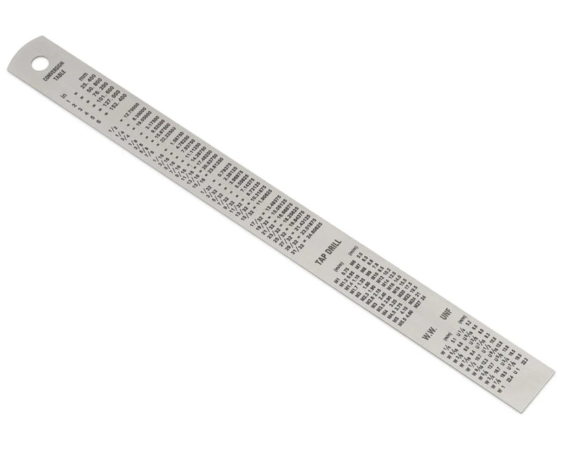 Shesto Limited PRU1006 Model Craft 6" Stainless Steel Ruler
