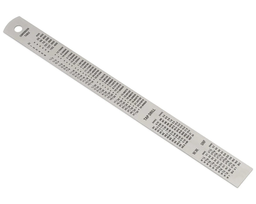 Shesto Limited PRU1006 Model Craft 6" Stainless Steel Ruler