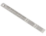 Shesto Limited PRU1006 Model Craft 6" Stainless Steel Ruler