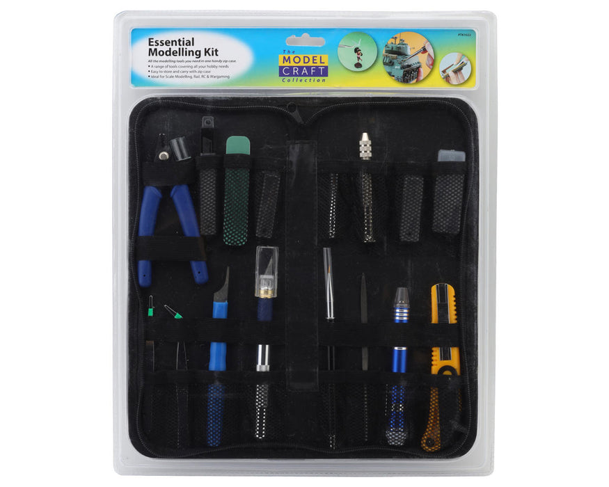 Shesto Limited PTK1022 Model Craft 34 Piece Essential Modeling Tool Set
