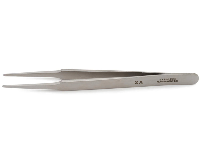 Shesto Limited PTW2185/2A Model Craft 120mm Stainless Steel Flat Rounded Tweezers