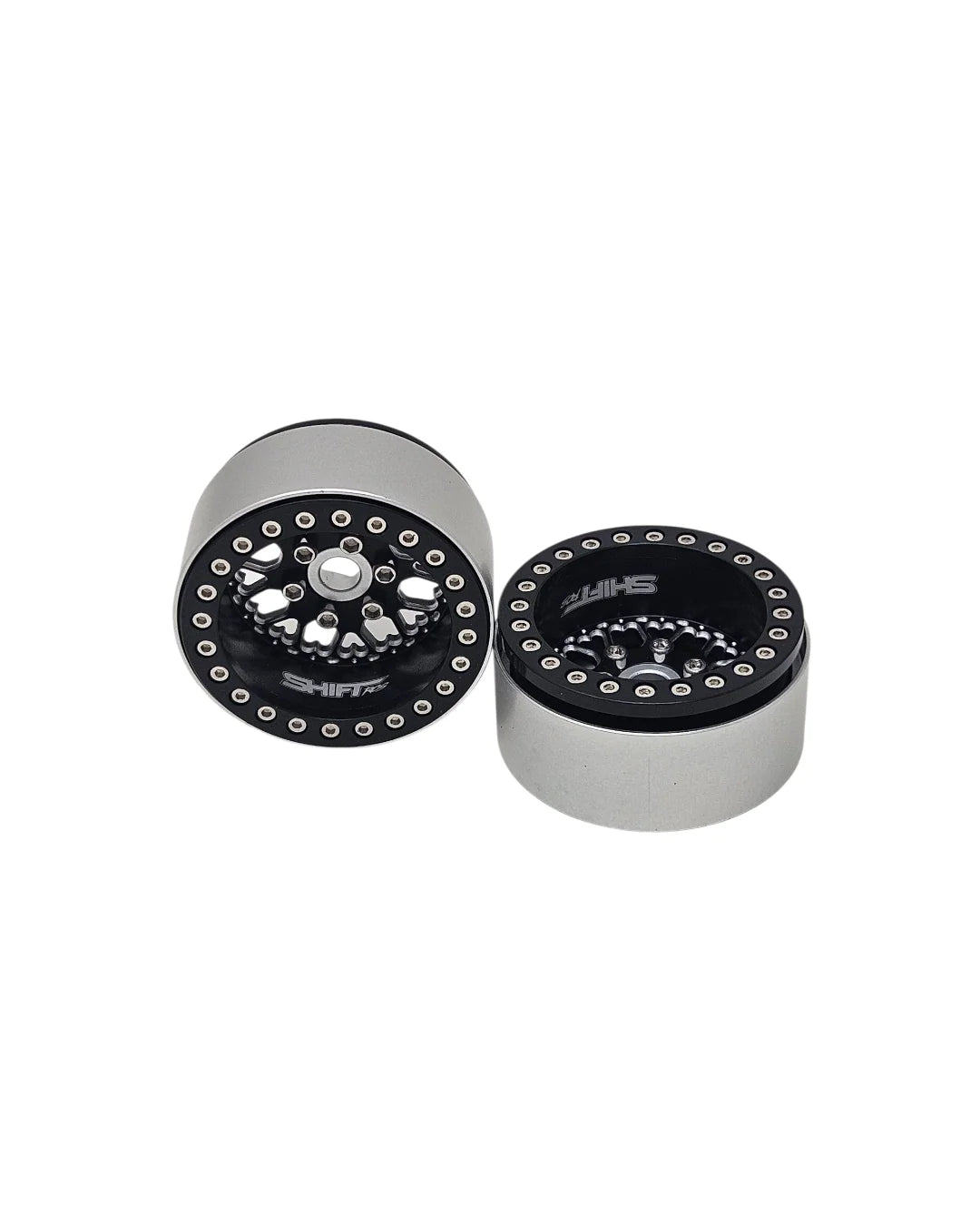 Shift RCS Black Cupid 1.9 Deep Dish Wheels 1 Pair — White Rose Hobbies