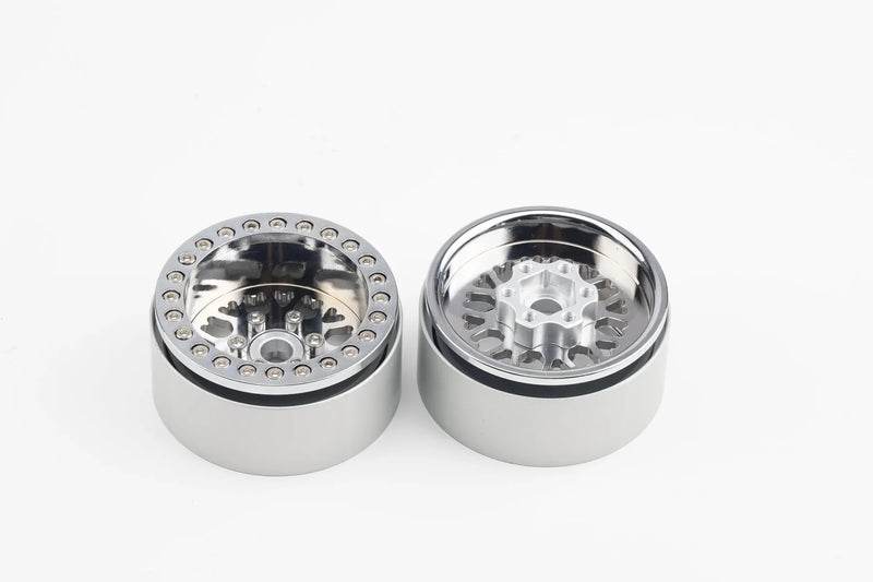 Shift RCS Chrome Cupid 1.9 Deep Dish Wheels 1 Pair