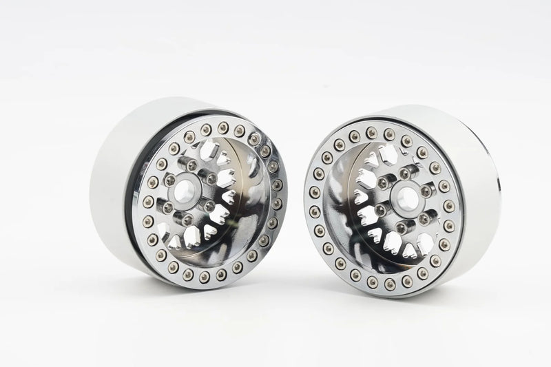 Shift RCS Chrome Cupid 1.9 Deep Dish Wheels 1 Pair