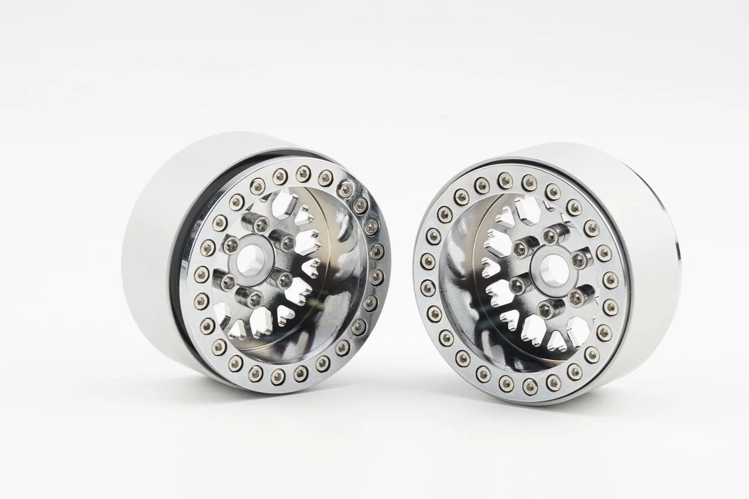 Shift RCS Chrome Cupid 1.9 Deep Dish Wheels 1 Pair