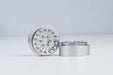 Shift RCS Chrome Plated with Phantom Laser Etching 1.0" Beadlock Wheels (1 Pair)