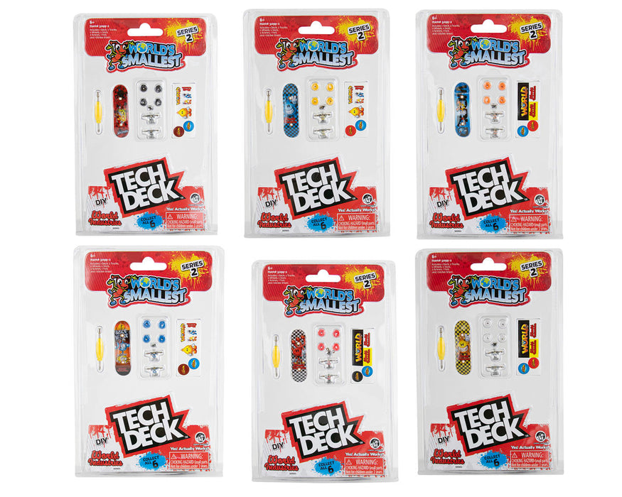 Super Impulse Smallest World Industries Tech Deck Assortment (1 Item Picked at Random)