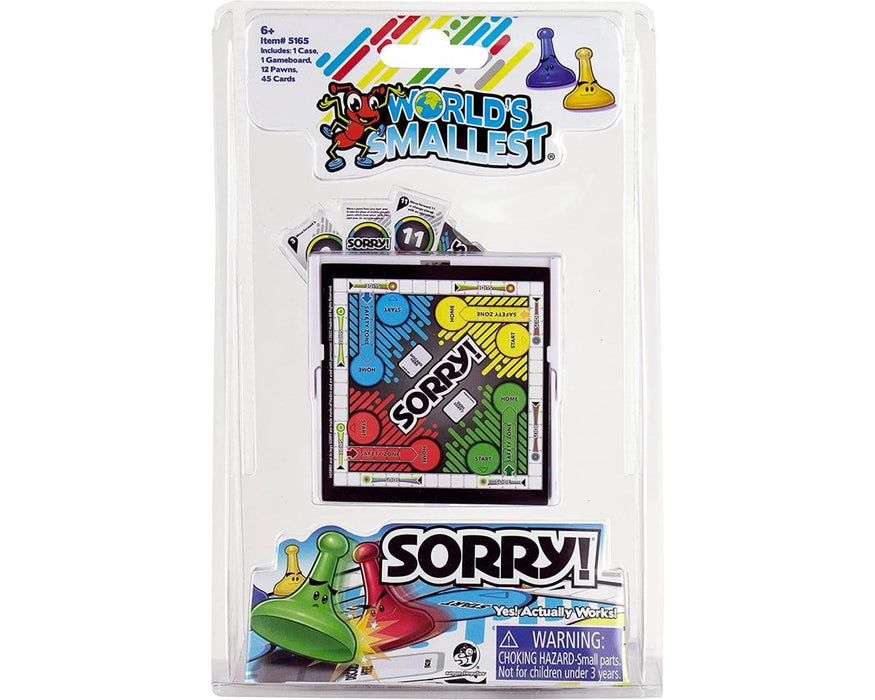 Super Impulse Smallest Sorry Board Game