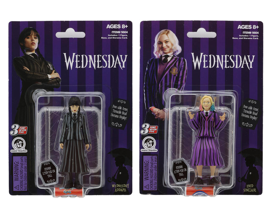 Super Impulse Wednesday Micro Figures Assortment (1 Item Picked at Random)