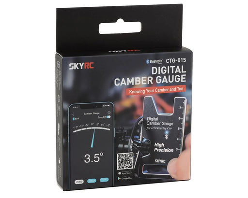 SkyRC 500042-01 1/10 Digital Bluetooth Camber Gauge