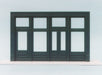 Smalltown USA 699-0002 HO Scale 20' Store Front Flush