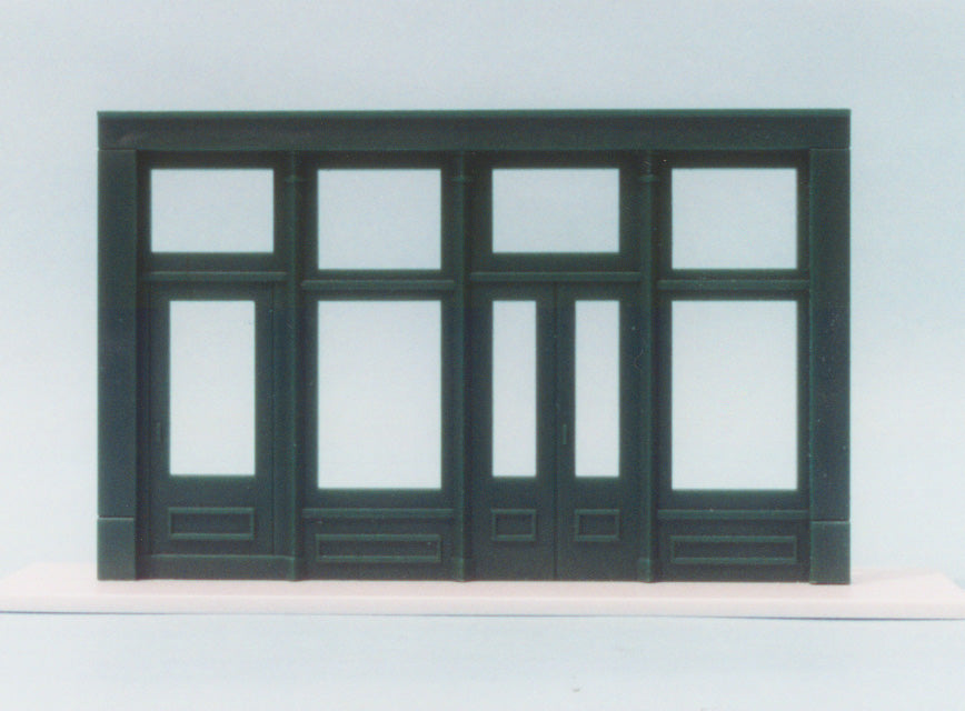Smalltown USA 699-0002 HO Scale 20' Store Front Flush
