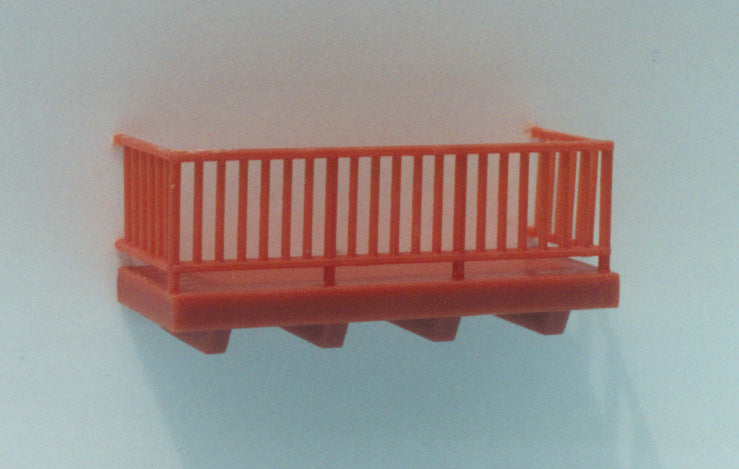 Smalltown USA 699-0006 HO Scale Balcony Kit